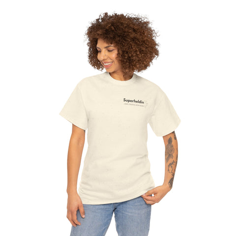 Superheldin T-Shirt — Minimalistisches 'Superheldin' Women's Empowerment T-Shirt