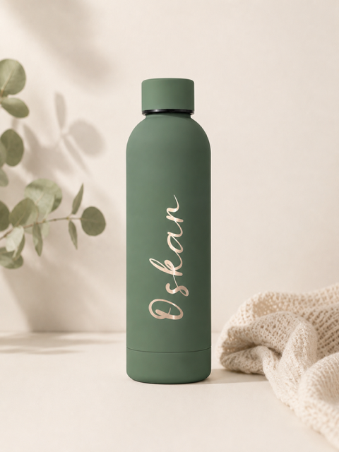 Edelstahlthermoflasche personalisiert
