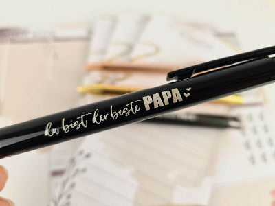 Metallic-Kugelschreiber "Bester Papa"