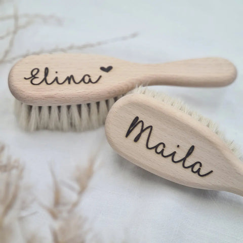 Personalisierte Babyhaarbürste
