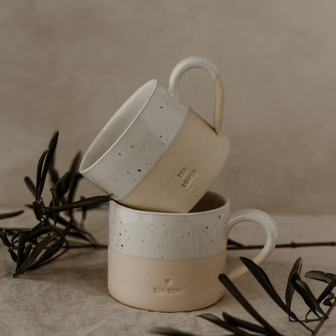 Tasse Tea Time - Eulenschnitt