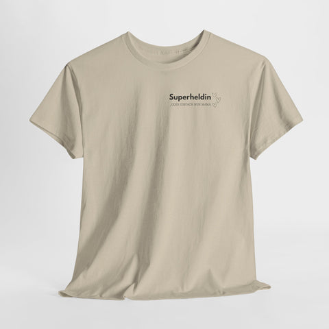 Superheldin T-Shirt — Minimalistisches 'Superheldin' Women's Empowerment T-Shirt