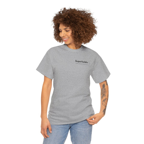 Superheldin T-Shirt — Minimalistisches 'Superheldin' Women's Empowerment T-Shirt