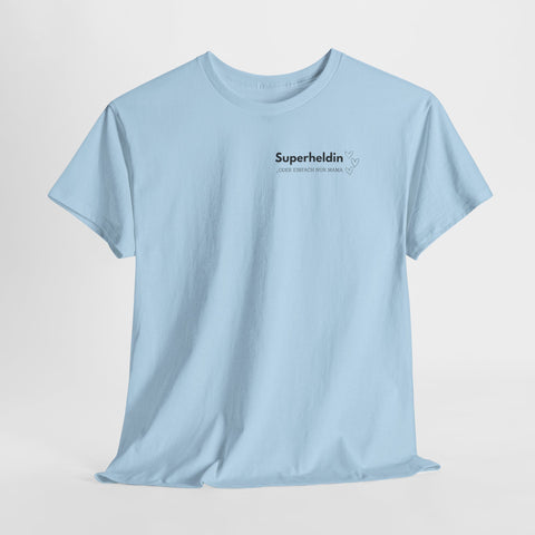 Superheldin T-Shirt — Minimalistisches 'Superheldin' Women's Empowerment T-Shirt