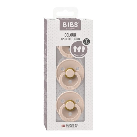 BIBS Try-It Colour - 3er-Pack Gr. 1 (0-6 Mon)