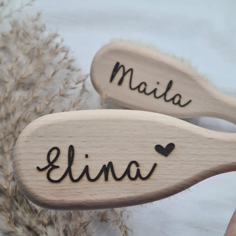 Personalisierte Babyhaarbürste